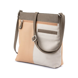 MULTI COLOREDHANDBAG - BONE