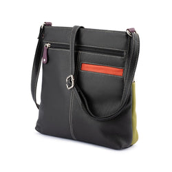 MULTI COLOREDHANDBAG - ORANGE