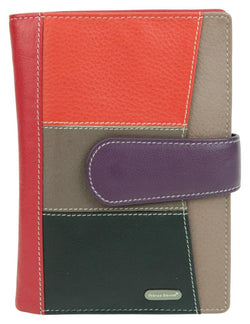 MULTI COLORED WALLET - BLACK MULTI