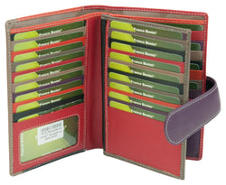 MULTI COLORED WALLET - BLACK MULTI