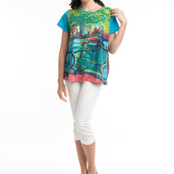 CONTEMPORARY PRINT T-SHIRT - BIKES