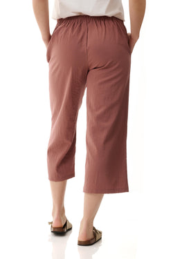 CROP PANT - MOCHA
