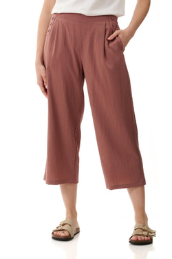 CROP PANT - MOCHA