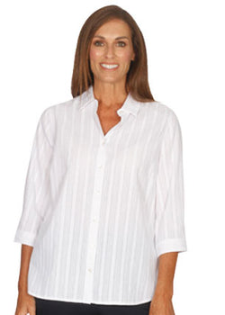 ESSENTIAL 100% COTTON SHIRT - WHITE