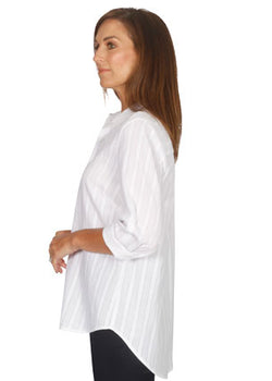 ESSENTIAL 100% COTTON SHIRT - WHITE