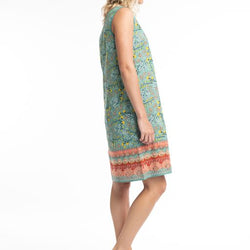 SL/LESS SHIFT DRESS REVERSIBLE - GREEN