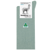 ALPACA WOOL BLEND HEALTH SOCK  - LICHEN