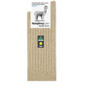ALPACA WOOL BLEND HEALTH SOCK  - ANTELOPE