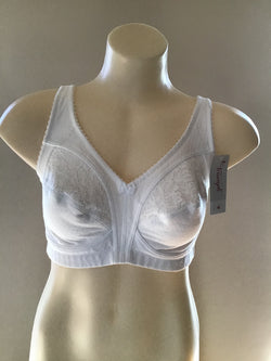 CLASSIC COTTON BRA - WHITE