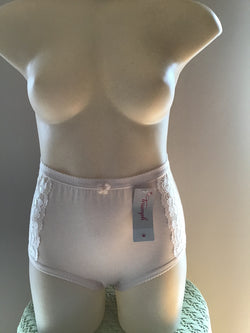 COTTON LACE FULL FIGURE MAXI - BODY BEIGE