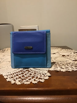 MULTI COLORED WALLET - BLUE