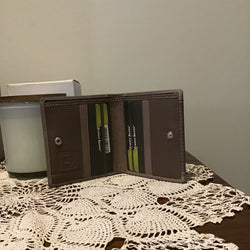 MULTI COLORED WALLET - MUSHROOM