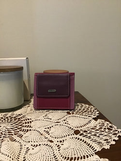 MULTI COLORED WALLET - PURPLE