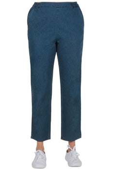 DENIM PETITE SHORT LEG JEANS - DENIM