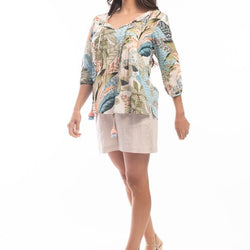 HALLSTAT BOHO TOP - PRINT