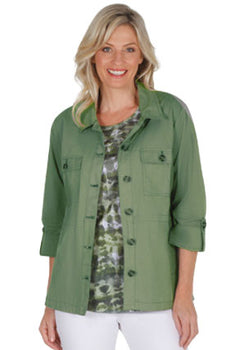 FRESCO JACKET - SAGE