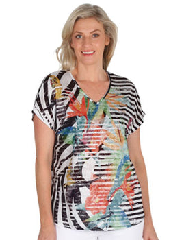 FIESTA BURNOUT TOP - FIESTA