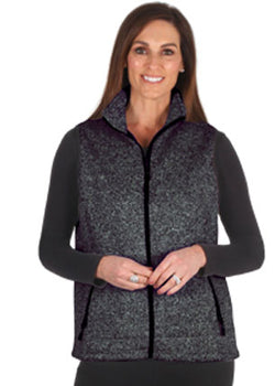 ARCTIC FLEECE VEST - CHARCOAL