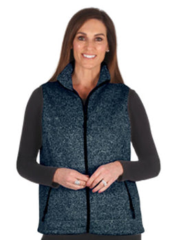 ARCTIC FLEECE VEST - DENIM