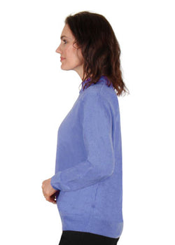 JILLIAN  JUMPER - PERIWINKLE