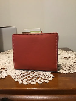 LADIES LEATHER WALLET - ORANGE