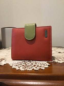 LADIES LEATHER WALLET - ORANGE