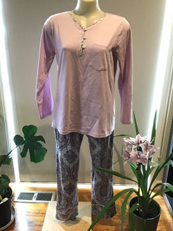 COTTON INTERLOCK PYJAMA - PINK