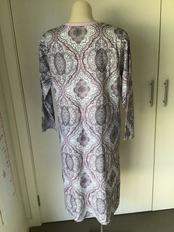 COTTON INTERLOCK NIGHTY - PINK