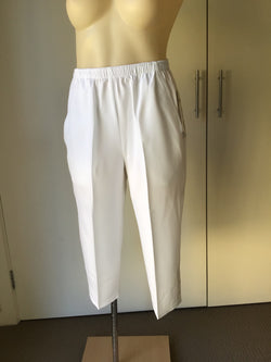 CLASSIC PEDAL PUSHER - WHITE