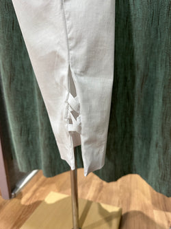 3/4 LENGTH PANT  - WHITE