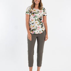 ROUND NECK TOP  - MULTI