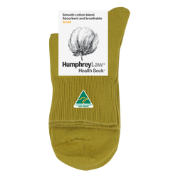 85% MERC COTTON HEALTH SOCK - YELLOW