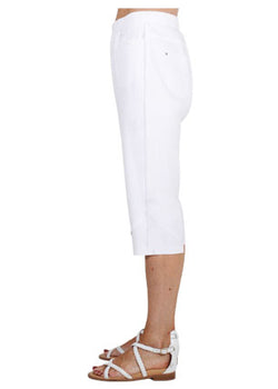 SUPER STRETCH CAPRI PANT - WHITE