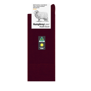 HUMPHREY LAW  SOCK - BURGUNDY