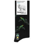 HUMPHREY LAW  SOCK - BLACK PARROT