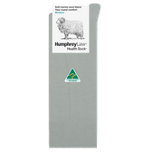 WOOL BLEND LONG SOCKS - MID GREY