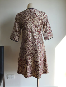 RAPTURE BRUSHED BACK NIGHTY - LEOPARD