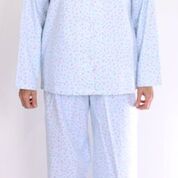 FLANNELETTE PYJAMAS - AQUA