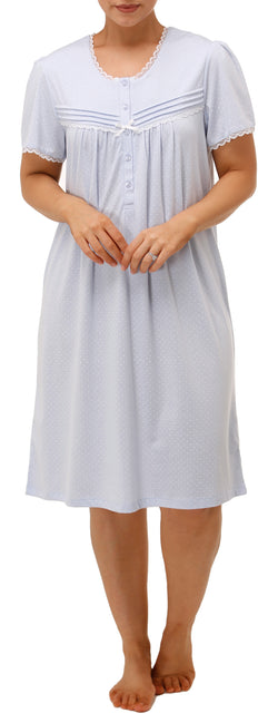 INTERLOCK POLKDOT NIGHTY - BLUE