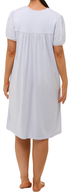 INTERLOCK POLKDOT NIGHTY - BLUE