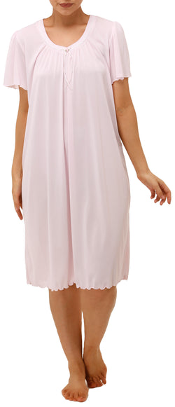 FINE JERSEY NIGHTIE  - PINK
