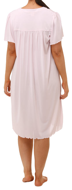 FINE JERSEY NIGHTIE  - PINK