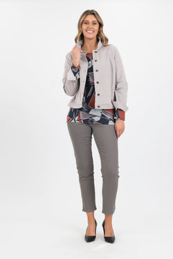 CORDUROY JACKET - PUTTY