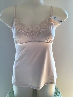 MICRO & LACE CAMI - SKIN