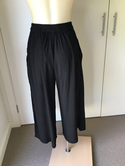 CRUSH PANT LOOSE FIT - BLACK