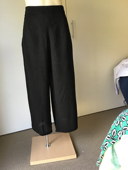 CRUSH PANT LOOSE FIT - BLACK
