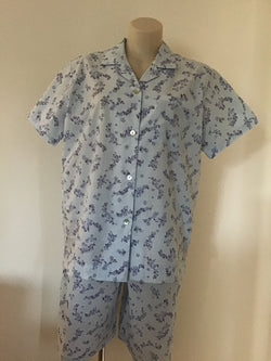 COTTON PYJAMA - PALE BLUE